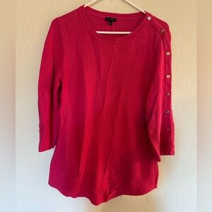 Talbots M Red Sweater